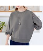 【ティアクラッセ/Tiaclasse】の肩レースドルマンニットトップス 人気、トレンドファッション・服の通販 founy(ファニー) ファッション Fashion レディースファッション Fashion for Women トップス・カットソー Cut & Sew Tops ニット Knit Tops & Sweaters ウォッシャブル Machine Washable 春 Spring 洗える Machine Washable 秋 Autumn シアー Sheer, See-Through シューズ Shoes, Footwear セーター Sweater, Knitwear チュニック Tunic, Long Top 長袖 Long Sleeve, Full Sleeve バランス Balance, Style Balance フラワー Flower, Floral ポケット Pocket, Pocket Detail モチーフ Motif, Design Theme レース Lace, Lace Fabric S/S・春夏 SS, Spring/Summer, Warm Season 再入荷 Restock / Back in Stock 夏 Summer エレガント 上品 Elegant 新作・新入荷 New Arrivals / New In thumbnail グレー|ID: prp329100004863499 ipo3291000000036157666