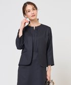 【ジェイ プレス/J.PRESS】のOXIJEWEL ストレッチ ノーカラー ジャケット 人気、トレンドファッション・服の通販 founy(ファニー) ファッション Fashion レディースファッション Fashion for Women アウター Coat / Outerwear Collection レディースジャケット・軽アウター Jackets ノーカラージャケット / シンプル上品コーデ Collarless Jackets ウォッシャブル Machine Washable 春 Spring 吸水 Absorbent, Quick-Dry シンプル Simple, Minimal ジャケット Jacket, Outerwear ストレッチ Stretch, Stretchy Fabric ドレープ Drape, Draping Fabric フロント Front, Front Design 羽織 Haori, Light Jacket S/S・春夏 SS, Spring/Summer, Warm Season 夏 Summer thumbnail ネイビー系|ID: prp329100004863501 ipo3291000000036157719