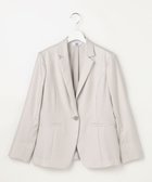 【ジェイ プレス/J.PRESS】のOXIJEWEL ストレッチ テーラード ジャケット 人気、トレンドファッション・服の通販 founy(ファニー) ファッション Fashion レディースファッション Fashion for Women アウター Coat / Outerwear Collection レディースジャケット・軽アウター Jackets テーラードジャケット / 通勤・きれいめスタイル Tailored Jackets & Blazers インナー Innerwear ウォッシャブル Machine Washable 春 Spring カッティング Cutting Detail カーディガン Cardigan, Knitwear 吸水 Absorbent, Quick-Dry ジャケット Jacket, Outerwear ストレッチ Stretch, Stretchy Fabric テーラード Tailored, Tailored Fit ドレープ Drape, Draping Fabric 定番 Standard, Basic Item ベーシック Basic, Essential S/S・春夏 SS, Spring/Summer, Warm Season 夏 Summer ビジネス 仕事 通勤 Business / Work / Commuting thumbnail ライトグレー系|ID: prp329100004863503 ipo3291000000036157769