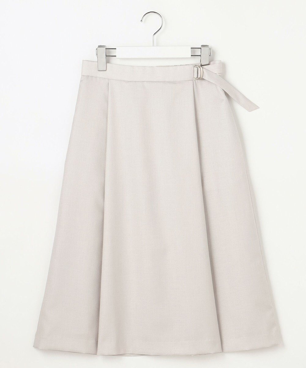 【ジェイ プレス/J.PRESS】のOXIJEWEL ストレッチ スカート インテリア・キッズ・メンズ・レディースファッション・服の通販 founy(ファニー) ファッション Fashion レディースファッション Fashion for Women スカート Skirts ウォッシャブル Machine Washable 春 Spring 吸水 Absorbent, Quick-Dry ストレッチ Stretch, Stretchy Fabric トレンド Trend, Trending Now ドレープ Drape, Draping Fabric フロント Front, Front Design ベーシック Basic, Essential メタル Metal, Metal Parts S/S・春夏 SS, Spring/Summer, Warm Season 夏 Summer ライトグレー系|ID: prp329100004863504 ipo3291000000036157816