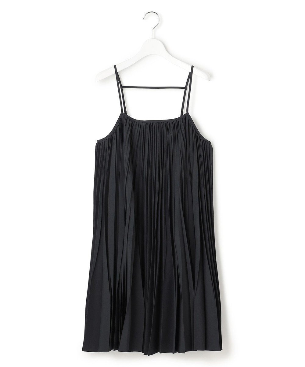 【23区/NIJYUSANKU】の【GOLD LABEL】タスランタイプライター プリーツキャミソール ブラウス インテリア・キッズ・メンズ・レディースファッション・服の通販 founy(ファニー) 　ファッション　Fashion　レディースファッション　Fashion for Women　トップス・カットソー　Cut & Sew Tops　キャミソール&ノースリーブ　Camisoles & Sleeveless Tops　シャツ・ブラウス・オフィスカジュアル　Elegant Blouses & Button-Ups　春　Spring　カットソー　Cut and Sewn Top　キャミソール　Camisole, Spaghetti Strap Top　コレクション　Collection, Seasonal Line　シンプル　Simple, Minimal　スマート　Smart, Elegant　プリーツ　Pleats, Pleated　リラックス　Relax, Relaxed Fit　ロング　Long, Long-Length　S/S・春夏　SS, Spring/Summer, Warm Season　夏　Summer　エレガント 上品　Elegant　2026年　2026　ブラック|ID: prp329100004863515 ipo3291000000036158177