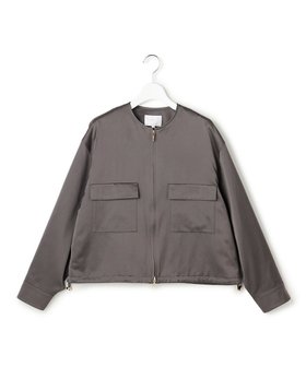 【23区/NIJYUSANKU】 【GOLD LABEL】コンパクトコットン ワークポケット ブルゾン人気、トレンドファッション・服の通販 founy(ファニー) ファッション Fashion レディースファッション Fashion for Women アウター Coat / Outerwear Collection レディースジャケット・軽アウター Jackets ブルゾンジャケット・スポーティアウター Blouson Jackets オーガンジー Organza Fabric 春 Spring クール Cool, Chic コレクション Collection, Seasonal Line コンパクト Compact, Small Size サテン Satin, Glossy Fabric シンプル Simple, Minimal ジャケット Jacket, Outerwear スマート Smart, Elegant デニム Denim, Jeans Material ブルゾン Blouson, Bomber Jacket ポケット Pocket, Pocket Detail リラックス Relax, Relaxed Fit ワーク Workwear, Utility Style S/S・春夏 SS, Spring/Summer, Warm Season 夏 Summer エレガント 上品 Elegant 2026年 2026 |ID:prp329100004863518