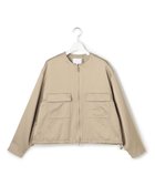 【23区/NIJYUSANKU】の【GOLD LABEL】コンパクトコットン ワークポケット ブルゾン 人気、トレンドファッション・服の通販 founy(ファニー) ファッション Fashion レディースファッション Fashion for Women アウター Coat / Outerwear Collection レディースジャケット・軽アウター Jackets ブルゾンジャケット・スポーティアウター Blouson Jackets オーガンジー Organza Fabric 春 Spring クール Cool, Chic コレクション Collection, Seasonal Line コンパクト Compact, Small Size サテン Satin, Glossy Fabric シンプル Simple, Minimal ジャケット Jacket, Outerwear スマート Smart, Elegant デニム Denim, Jeans Material ブルゾン Blouson, Bomber Jacket ポケット Pocket, Pocket Detail リラックス Relax, Relaxed Fit ワーク Workwear, Utility Style S/S・春夏 SS, Spring/Summer, Warm Season 夏 Summer エレガント 上品 Elegant 2026年 2026 thumbnail ライトカーキ|ID: prp329100004863518 ipo3291000000036158249