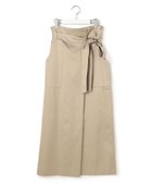 【23区/NIJYUSANKU】の【GOLD LABEL】コンパクトコットン ラップスカート 人気、トレンドファッション・服の通販 founy(ファニー) ファッション Fashion レディースファッション Fashion for Women スカート Skirts 春 Spring クール Cool, Chic コレクション Collection, Seasonal Line コンパクト Compact, Small Size サテン Satin, Glossy Fabric シンプル Simple, Minimal スマート Smart, Elegant バランス Balance, Style Balance フィット Fit, Slim Fit ラップ Wrap, Wrap Design リラックス Relax, Relaxed Fit S/S・春夏 SS, Spring/Summer, Warm Season 夏 Summer エレガント 上品 Elegant 2026年 2026 thumbnail ライトカーキ|ID: prp329100004863520 ipo3291000000036158275