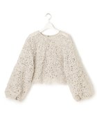 【23区/NIJYUSANKU】の【GOLD LABEL】チュールエンブロイダリー フラワーモチーフ 2WAYブラウス 人気、トレンドファッション・服の通販 founy(ファニー) ファッション Fashion レディースファッション Fashion for Women トップス・カットソー Cut & Sew Tops シャツ・ブラウス・オフィスカジュアル Elegant Blouses & Button-Ups 花柄・フラワープリント・モチーフ Floral Prints & Motifs / Flower Pattern Tops 春 Spring コレクション Collection, Seasonal Line シンプル Simple, Minimal スマート Smart, Elegant チュール Tulip, Tulip Motif デニム Denim, Jeans Material フェミニン Feminine, Girly フラワー Flower, Floral モチーフ Motif, Design Theme リボン Ribbon, Bow S/S・春夏 SS, Spring/Summer, Warm Season 夏 Summer エレガント 上品 Elegant 2026年 2026 thumbnail ベージュ系|ID: prp329100004863524 ipo3291000000036158354