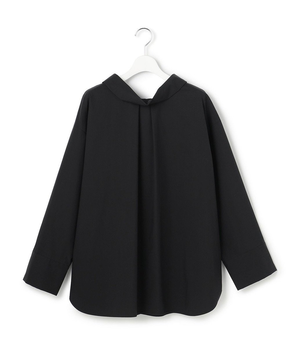 【23区/NIJYUSANKU】の【GOLD LABEL】コットンニドム 2WAYボウタイ ブラウス インテリア・キッズ・メンズ・レディースファッション・服の通販 founy(ファニー) 　ファッション　Fashion　レディースファッション　Fashion for Women　トップス・カットソー　Cut & Sew Tops　シャツ・ブラウス・オフィスカジュアル　Elegant Blouses & Button-Ups　春　Spring　コレクション　Collection, Seasonal Line　シンプル　Simple, Minimal　スマート　Smart, Elegant　とろみ　Fluid, Flowy Fabric　タフタ　Taffeta, Structured Fabric　S/S・春夏　SS, Spring/Summer, Warm Season　夏　Summer　エレガント 上品　Elegant　2026年　2026　ブラック|ID: prp329100004863526 ipo3291000000036158424