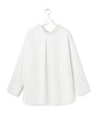 【23区/NIJYUSANKU】の【GOLD LABEL】コットンニドム 2WAYボウタイ ブラウス 人気、トレンドファッション・服の通販 founy(ファニー) ファッション Fashion レディースファッション Fashion for Women トップス・カットソー Cut & Sew Tops シャツ・ブラウス・オフィスカジュアル Elegant Blouses & Button-Ups 春 Spring コレクション Collection, Seasonal Line シンプル Simple, Minimal スマート Smart, Elegant とろみ Fluid, Flowy Fabric タフタ Taffeta, Structured Fabric S/S・春夏 SS, Spring/Summer, Warm Season 夏 Summer エレガント 上品 Elegant 2026年 2026 thumbnail オフストライプ|ID: prp329100004863526 ipo3291000000036158425