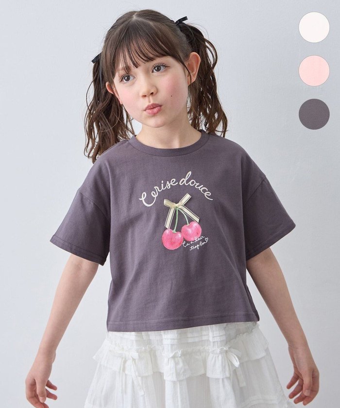 【エニィ/ANY / KIDS】の【綿100%】オーバーサイズ 半袖Tシャツ インテリア・キッズ・メンズ・レディースファッション・服の通販 founy(ファニー) https://founy.com/ ファッション Fashion キッズファッション Fashion for Kids トップス・カットソー Cut & Sew Tops カットソー Cut and Sewn Top ショート Short, Short Length フロント Front, Front Design プリント Print, Printed Pattern ポケット Pocket, Pocket Detail リボン Ribbon, Bow 半袖 Short Sleeve, Half Sleeve 夏 Summer 春 Spring S/S・春夏 SS, Spring/Summer, Warm Season |ID: prp329100004863632 ipo3291000000036256944
