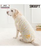 【ペットパラダイス/PET PARADISE / GOODS】のスヌーピー はじめてのタンクトップ 《のほほん柄》 中型犬 大型犬 人気、トレンドファッション・服の通販 founy(ファニー) イエロー Yellow イレギュラー Irregular Design タンク Tank Top, Sleeveless Top 夏 Summer 春 Spring S/S・春夏 SS, Spring/Summer, Warm Season 犬 Dog ホーム・キャンプ・アウトドア・お取り寄せ Home Living / Home & Lifestyle / Camping Gear / Outdoor Camping ペットグッズ Pet Supplies thumbnail ホワイト×イエロー|ID: prp329100004863633 ipo3291000000036176348