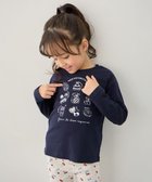 【エニィ/ANY / KIDS】の【一部店舗/WEB限定】【綿100%】プリント 長袖Tシャツ 人気、トレンドファッション・服の通販 founy(ファニー) ファッション Fashion キッズファッション Fashion for Kids トップス・カットソー Cut & Sew Tops おすすめ Recommended / Our Picks カットソー Cut and Sewn Top プリント Print, Printed Pattern ポケット Pocket, Pocket Detail 夏 Summer 春 Spring S/S・春夏 SS, Spring/Summer, Warm Season 長袖 Long Sleeve, Full Sleeve thumbnail ネイビー×スイーツ|ID: prp329100004863634 ipo3291000000036176353