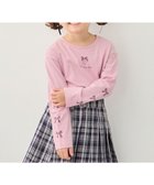 【エニィ/ANY / KIDS】の【一部店舗/WEB限定】【綿100%】プリント 長袖Tシャツ 人気、トレンドファッション・服の通販 founy(ファニー) ファッション Fashion キッズファッション Fashion for Kids トップス・カットソー Cut & Sew Tops おすすめ Recommended / Our Picks カットソー Cut and Sewn Top プリント Print, Printed Pattern ポケット Pocket, Pocket Detail 夏 Summer 春 Spring S/S・春夏 SS, Spring/Summer, Warm Season 長袖 Long Sleeve, Full Sleeve thumbnail ピンク×リボン|ID: prp329100004863634 ipo3291000000036176354