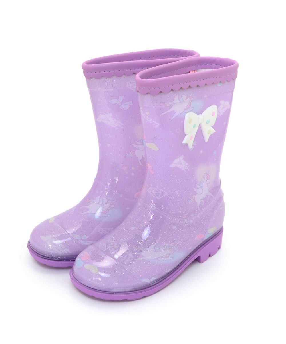 【マザーガーデン/Mother garden / KIDS】のマザーガーデン キッズ用 レインブーツ 《 ユニコーン / 野いちご 》 インテリア・キッズ・メンズ・レディースファッション・服の通販 founy(ファニー) 　ファッション　Fashion　キッズファッション　Fashion for Kids　アウトドア　Outdoor Clothing　インソール　Shoe Insole　ガーデン　Garden, Gardening　キャラクター　Character, Licensed Characters　ギフト プレゼント　Gift / Present　リボン　Ribbon, Bow　人気　Popular, Best Seller　入学式　Entrance Ceremony　旅行　Travel　ユニコーン|ID: prp329100004863638 ipo3291000000036176400