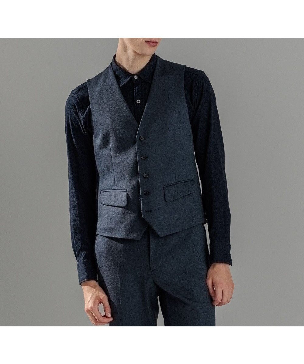 【ジョゼフ オム/JOSEPH HOMME / MEN】の【LEON 掲載】ウーステッドモックロディ ジレ インテリア・キッズ・メンズ・レディースファッション・服の通販 founy(ファニー) ファッション Fashion メンズファッション Fashion for Men アウター Men's Coats Outerwear シェイプ Shape, Slim Fit ジャケット Jacket, Outerwear ストレッチ Stretch, Stretchy Fabric ビジネス 仕事 通勤 Business / Work / Commuting フィット Fit, Slim Fit フラップ Flap, Flap Pocket フロント Front, Front Design ベーシック Basic, Essential ポケット Pocket, Pocket Detail エレガント 上品 Elegant 人気 Popular, Best Seller 冬 Winter / This Winter 春 Spring 秋 Autumn A/W・秋冬 Autumn/Winter 雑誌 Magazine, Fashion Magazine ダルブルー系|ID: prp329100004863648 ipo3291000000036176509