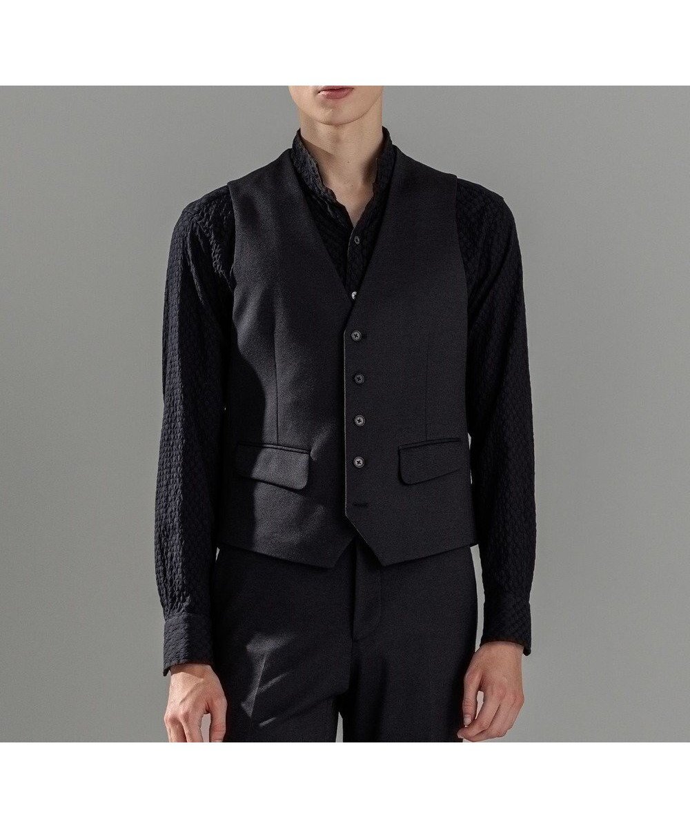 【ジョゼフ オム/JOSEPH HOMME / MEN】の【LEON 掲載】ウーステッドモックロディ ジレ インテリア・キッズ・メンズ・レディースファッション・服の通販 founy(ファニー) ファッション Fashion メンズファッション Fashion for Men アウター Men's Coats Outerwear シェイプ Shape, Slim Fit ジャケット Jacket, Outerwear ストレッチ Stretch, Stretchy Fabric ビジネス 仕事 通勤 Business / Work / Commuting フィット Fit, Slim Fit フラップ Flap, Flap Pocket フロント Front, Front Design ベーシック Basic, Essential ポケット Pocket, Pocket Detail エレガント 上品 Elegant 人気 Popular, Best Seller 冬 Winter / This Winter 春 Spring 秋 Autumn A/W・秋冬 Autumn/Winter 雑誌 Magazine, Fashion Magazine グレー系1|ID: prp329100004863648 ipo3291000000036176514