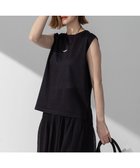 【23区/NIJYUSANKU】の【CanCam10月号掲載/新色追加】シャイニーシアー ノースリーブ ニット ブラック系|ID: prp329100004863676 ipo3291000000036177202