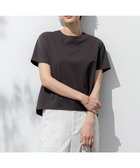 【23区/NIJYUSANKU】の【洗える】ハイエンド クルーネック Tシャツ 人気、トレンドファッション・服の通販 founy(ファニー) ファッション Fashion レディースファッション Fashion for Women トップス・カットソー Cut & Sew Tops シャツ・ブラウス・オフィスカジュアル Elegant Blouses & Button-Ups ロングTシャツ・Tシャツ Longline T-Shirts & Tees カットソー・ベーシックTシャツ Cut-and-Sewn Tops / Stretch Tees & Basics インナー Innerwear 春 Spring 洗える Machine Washable カットソー Cut and Sewn Top キャミソール Camisole, Spaghetti Strap Top キャミワンピース Cami Dress, Slip Dress シルケット Silket, Silky Cotton シンプル Simple, Minimal ストレッチ Stretch, Stretchy Fabric スリーブ Sleeve, Long Sleeve / Short Sleeve ダメージ Distressed, Destroyed ドロップ Drop Shoulder, Dropped Style なめらか Smooth, Silky Texture フレア Flare, Flared 半袖 Short Sleeve, Half Sleeve S/S・春夏 SS, Spring/Summer, Warm Season おすすめ Recommended / Our Picks 夏 Summer 2025年 2025 2025春夏・S/S Spring/Summer 2025 SS25 thumbnail ダークブラウン系|ID: prp329100004863685 ipo3291000000036177397