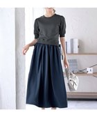 【ティアクラッセ/Tiaclasse】の【洗える】ニットドッキングワンピース 人気、トレンドファッション・服の通販 founy(ファニー) ファッション Fashion レディースファッション Fashion for Women ワンピース Dresses アクセサリー Fashion Accessories ウォッシャブル Machine Washable エレガント 上品 Elegant 春 Spring 洗える Machine Washable 秋 Autumn カーディガン Cardigan, Knitwear スリーブ Sleeve, Long Sleeve / Short Sleeve チュニック Tunic, Long Top ドッキング Docking, Mixed Material ラウンド Round, Round Neck リボン Ribbon, Bow 冬 Winter / This Winter S/S・春夏 SS, Spring/Summer, Warm Season 再入荷 Restock / Back in Stock 夏 Summer 新作・新入荷 New Arrivals / New In thumbnail チャコールグレー×ネイビー|ID: prp329100004863691 ipo3291000000036177521