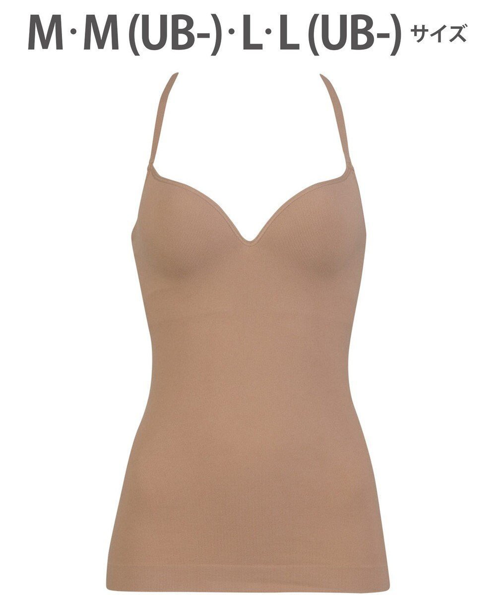 【ワコール/WACOAL】の【GOCOCi ゴコチ】 カップ付きインナー ぴったりフィット ズレにくい 洗濯機洗い可能(ネット使用) ブラキャミソール ブラトップ レディース ノンワイヤー UGG122 /ワコール インテリア・キッズ・メンズ・レディースファッション・服の通販 founy(ファニー) 　ファッション　Fashion　レディースファッション　Fashion for Women　トップス・カットソー　Cut & Sew Tops　ニット　Knit Tops & Sweaters　キャミソール&ノースリーブ　Camisoles & Sleeveless Tops　アンダー　Underwear Essentials　インナー　Innerwear　カッティング　Cutting Detail　キャミソール　Camisole, Spaghetti Strap Top　シンプル　Simple, Minimal　スタイリッシュ　Stylish, Fashionable　ストレート　Straight, Straight Cut　デニム　Denim, Jeans Material　フィット　Fit, Slim Fit　プリント　Print, Printed Pattern　モダン　Modern, Contemporary　ラップ　Wrap, Wrap Design　ワイヤー　Wire, Wired Bra　A/W・秋冬　Autumn/Winter　S/S・春夏　SS, Spring/Summer, Warm Season　夏　Summer　ベージュ|ID: prp329100004863702 ipo3291000000036177980