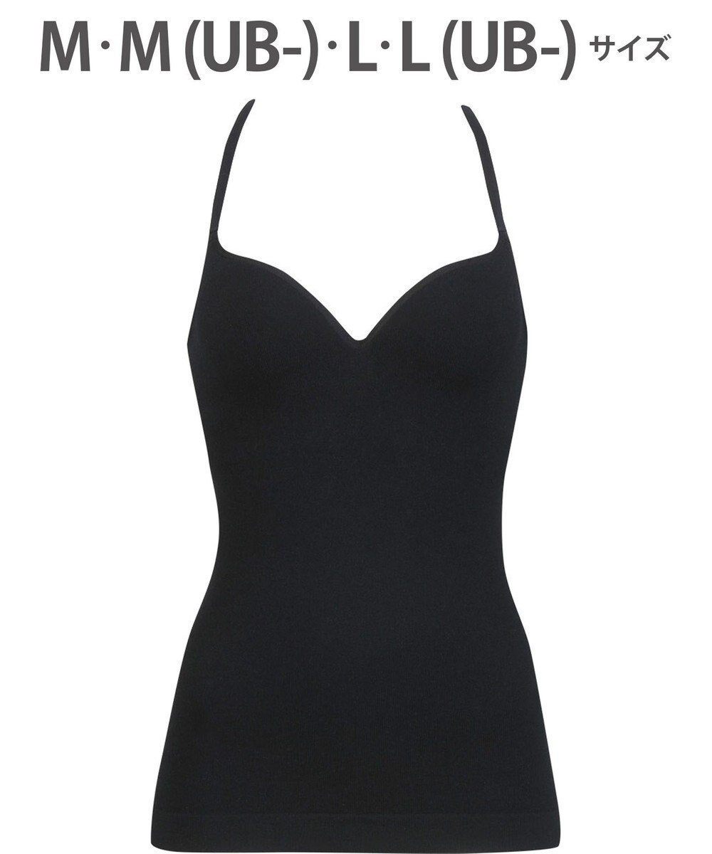 【ワコール/WACOAL】の【GOCOCi ゴコチ】 カップ付きインナー ぴったりフィット ズレにくい 洗濯機洗い可能(ネット使用) ブラキャミソール ブラトップ レディース ノンワイヤー UGG122 /ワコール インテリア・キッズ・メンズ・レディースファッション・服の通販 founy(ファニー) 　ファッション　Fashion　レディースファッション　Fashion for Women　トップス・カットソー　Cut & Sew Tops　ニット　Knit Tops & Sweaters　キャミソール&ノースリーブ　Camisoles & Sleeveless Tops　アンダー　Underwear Essentials　インナー　Innerwear　カッティング　Cutting Detail　キャミソール　Camisole, Spaghetti Strap Top　シンプル　Simple, Minimal　スタイリッシュ　Stylish, Fashionable　ストレート　Straight, Straight Cut　デニム　Denim, Jeans Material　フィット　Fit, Slim Fit　プリント　Print, Printed Pattern　モダン　Modern, Contemporary　ラップ　Wrap, Wrap Design　ワイヤー　Wire, Wired Bra　A/W・秋冬　Autumn/Winter　S/S・春夏　SS, Spring/Summer, Warm Season　夏　Summer　ブラック|ID: prp329100004863702 ipo3291000000036177982