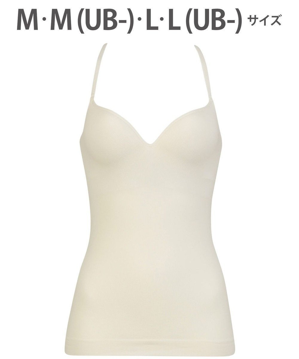 【ワコール/WACOAL】の【GOCOCi ゴコチ】 カップ付きインナー ぴったりフィット ズレにくい 洗濯機洗い可能(ネット使用) ブラキャミソール ブラトップ レディース ノンワイヤー UGG122 /ワコール インテリア・キッズ・メンズ・レディースファッション・服の通販 founy(ファニー) 　ファッション　Fashion　レディースファッション　Fashion for Women　トップス・カットソー　Cut & Sew Tops　ニット　Knit Tops & Sweaters　キャミソール&ノースリーブ　Camisoles & Sleeveless Tops　アンダー　Underwear Essentials　インナー　Innerwear　カッティング　Cutting Detail　キャミソール　Camisole, Spaghetti Strap Top　シンプル　Simple, Minimal　スタイリッシュ　Stylish, Fashionable　ストレート　Straight, Straight Cut　デニム　Denim, Jeans Material　フィット　Fit, Slim Fit　プリント　Print, Printed Pattern　モダン　Modern, Contemporary　ラップ　Wrap, Wrap Design　ワイヤー　Wire, Wired Bra　A/W・秋冬　Autumn/Winter　S/S・春夏　SS, Spring/Summer, Warm Season　夏　Summer　アイボリー|ID: prp329100004863702 ipo3291000000036177990