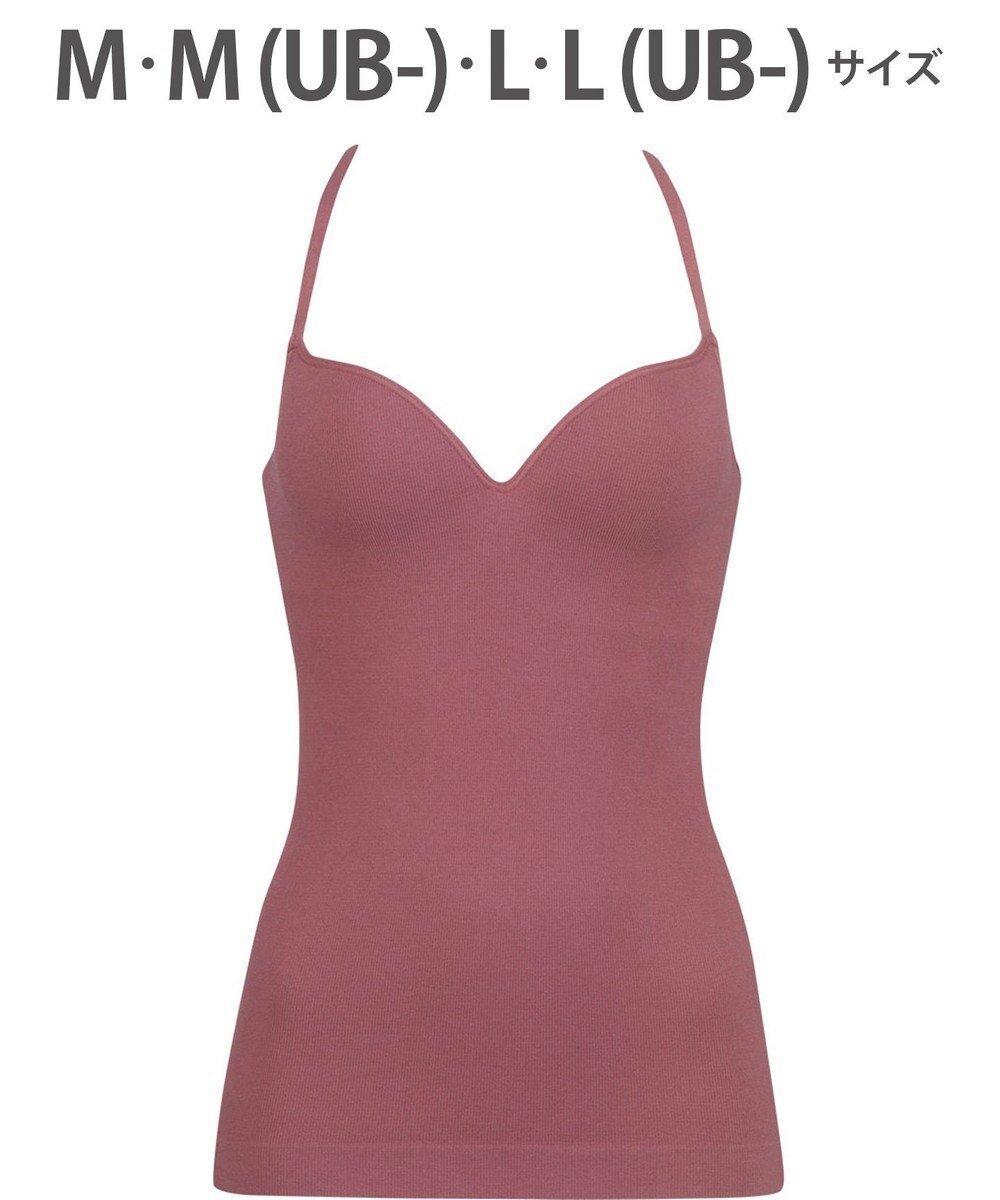 【ワコール/WACOAL】の【GOCOCi ゴコチ】 カップ付きインナー ぴったりフィット ズレにくい 洗濯機洗い可能(ネット使用) ブラキャミソール ブラトップ レディース ノンワイヤー UGG122 /ワコール インテリア・キッズ・メンズ・レディースファッション・服の通販 founy(ファニー) 　ファッション　Fashion　レディースファッション　Fashion for Women　トップス・カットソー　Cut & Sew Tops　ニット　Knit Tops & Sweaters　キャミソール&ノースリーブ　Camisoles & Sleeveless Tops　アンダー　Underwear Essentials　インナー　Innerwear　カッティング　Cutting Detail　キャミソール　Camisole, Spaghetti Strap Top　シンプル　Simple, Minimal　スタイリッシュ　Stylish, Fashionable　ストレート　Straight, Straight Cut　デニム　Denim, Jeans Material　フィット　Fit, Slim Fit　プリント　Print, Printed Pattern　モダン　Modern, Contemporary　ラップ　Wrap, Wrap Design　ワイヤー　Wire, Wired Bra　A/W・秋冬　Autumn/Winter　S/S・春夏　SS, Spring/Summer, Warm Season　夏　Summer　ロマンピンク|ID: prp329100004863702 ipo3291000000036177993