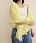 【オルクベット/ORuKuBET】の【オンワード・クローゼット限定】KHADI COTTON STOLE 人気、トレンドファッション・服の通販 founy(ファニー) ファッション Fashion レディースファッション Fashion for Women インド Indian Textile ショール Shawl, Wrap ストール Stole, Wrap ネップ Nepp, Slub Yarn 夏 Summer 春 Spring S/S・春夏 SS, Spring/Summer, Warm Season thumbnail イエロー|ID: prp329100004863703 ipo3291000000036178006