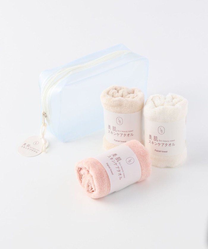 【ウチノ/UCHINO】の【美容タオル】美肌スキンケアタオル フェイシャルタオル3点セット インテリア・キッズ・メンズ・レディースファッション・服の通販 founy(ファニー) https://founy.com/ ファッション Fashion レディースファッション Fashion for Women 吸水 Absorbent, Quick-Dry 抗菌 Antibacterial, Bacteria-Resistant スタンダード Standard, Basic タオル Towel, Bath Towel フェイス Face, Facial Design ポーチ Pouch, Small Case ループ Loop, Loop Knit |ID: prp329100004863704 ipo3291000000036178012