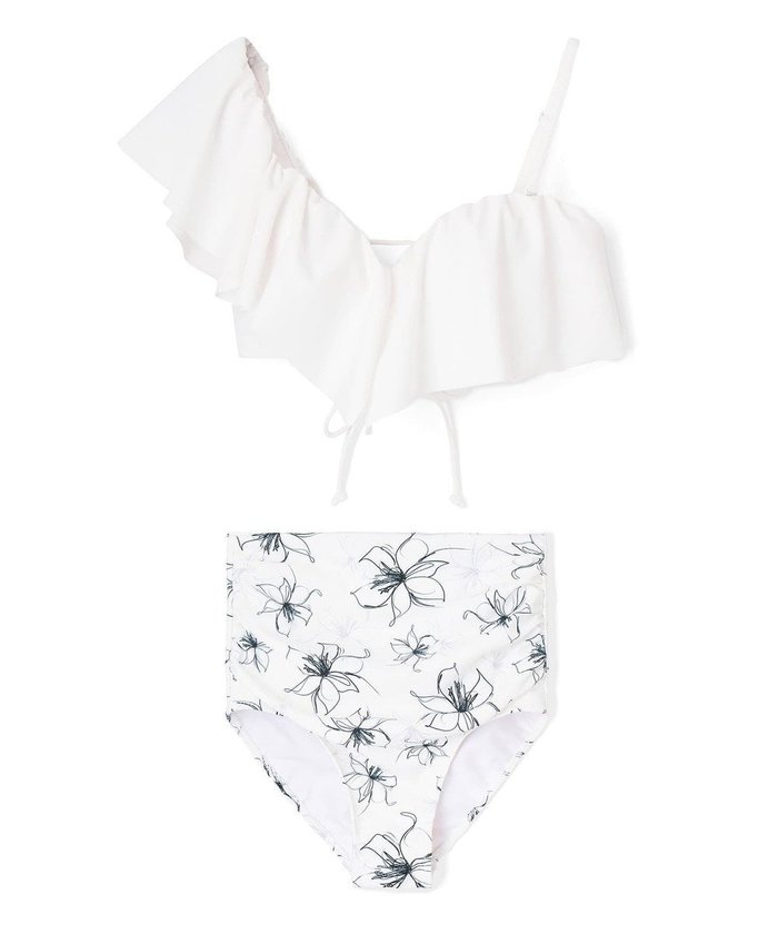 【三愛水着楽園/San-ai Resort】の【SALE】軽い着け心地でしっかり盛れる【楽盛り水着】 ワイヤービキニ 7S・9M・11L 【San-ai Resort(サンアイリゾート)】 インテリア・キッズ・メンズ・レディースファッション・服の通販 founy(ファニー) https://founy.com/ ファッション Fashion レディースファッション Fashion for Women 水着 Swimwear レディース水着・ビーチウェア Swimwear & Beachwear ショーツ Shorts, Short Pants デコルテ Décolleté, Neckline パターン Pattern, Design Print ビキニ Bikini, Two-Piece Swimsuit フラワー Flower, Floral フリル Frill, Ruffle リゾート Resort, Vacation Style ワイヤー Wire, Wired Bra 夏 Summer S/S・春夏 SS, Spring/Summer, Warm Season 水着 Swimsuit, Swimwear A/W・秋冬 Autumn/Winter |ID: prp329100004863709 ipo3291000000036178099