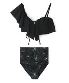 【三愛水着楽園/San-ai Resort】の【SALE】軽い着け心地でしっかり盛れる【楽盛り水着】 ワイヤービキニ 7S・9M・11L 【San-ai Resort(サンアイリゾート)】 人気、トレンドファッション・服の通販 founy(ファニー) ファッション Fashion レディースファッション Fashion for Women 水着 Swimwear レディース水着・ビーチウェア Swimwear & Beachwear ショーツ Shorts, Short Pants デコルテ Décolleté, Neckline パターン Pattern, Design Print ビキニ Bikini, Two-Piece Swimsuit フラワー Flower, Floral フリル Frill, Ruffle リゾート Resort, Vacation Style ワイヤー Wire, Wired Bra 夏 Summer S/S・春夏 SS, Spring/Summer, Warm Season 水着 Swimsuit, Swimwear A/W・秋冬 Autumn/Winter thumbnail ブラック|ID: prp329100004863709 ipo3291000000036178103