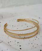 【ティアクラッセ/Tiaclasse】の重ね付け風バングル 人気、トレンドファッション・服の通販 founy(ファニー) ファッション Fashion レディースファッション Fashion for Women アクセサリー Fashion Accessories チュニック Tunic, Long Top バングル Bangle, Bracelet エレガント 上品 Elegant 再入荷 Restock / Back in Stock 新作・新入荷 New Arrivals / New In thumbnail ゴールド|ID: prp329100004863724 ipo3291000000036178440