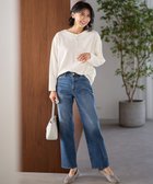 【エニー/ANY】の【洗濯機可/ウエストゴム/ストレッチ】ストレートデニムパンツ インディゴ|ID: prp329100004864177 ipo3291000000036198834