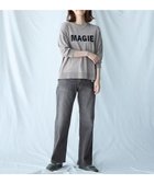 【エニー/ANY】の【洗濯機可/ウエストゴム/ストレッチ】ストレートデニムパンツ グレー|ID: prp329100004864177 ipo3291000000036198840