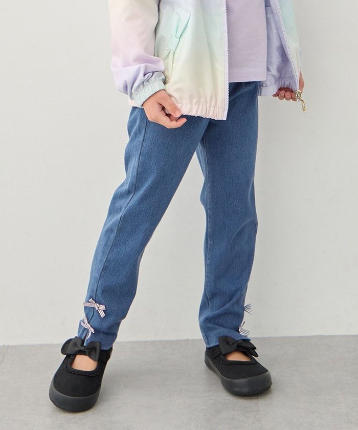 【エニィ/ANY / KIDS】の【洗濯機可能】ときめきストレッチ カットソーパンツ インテリア・キッズ・メンズ・レディースファッション・服の通販 founy(ファニー) https://founy.com/ ファッション Fashion キッズファッション Fashion for Kids トップス・カットソー Cut & Sew Tops ボトムス Bottoms 春 Spring カットソー Cut and Sewn Top ガーリー Girly, Feminine Style ストレッチ Stretch, Stretchy Fabric ポケット Pocket, Pocket Detail リボン Ribbon, Bow S/S・春夏 SS, Spring/Summer, Warm Season 夏 Summer |ID: prp329100004864204 ipo3291000000036199262