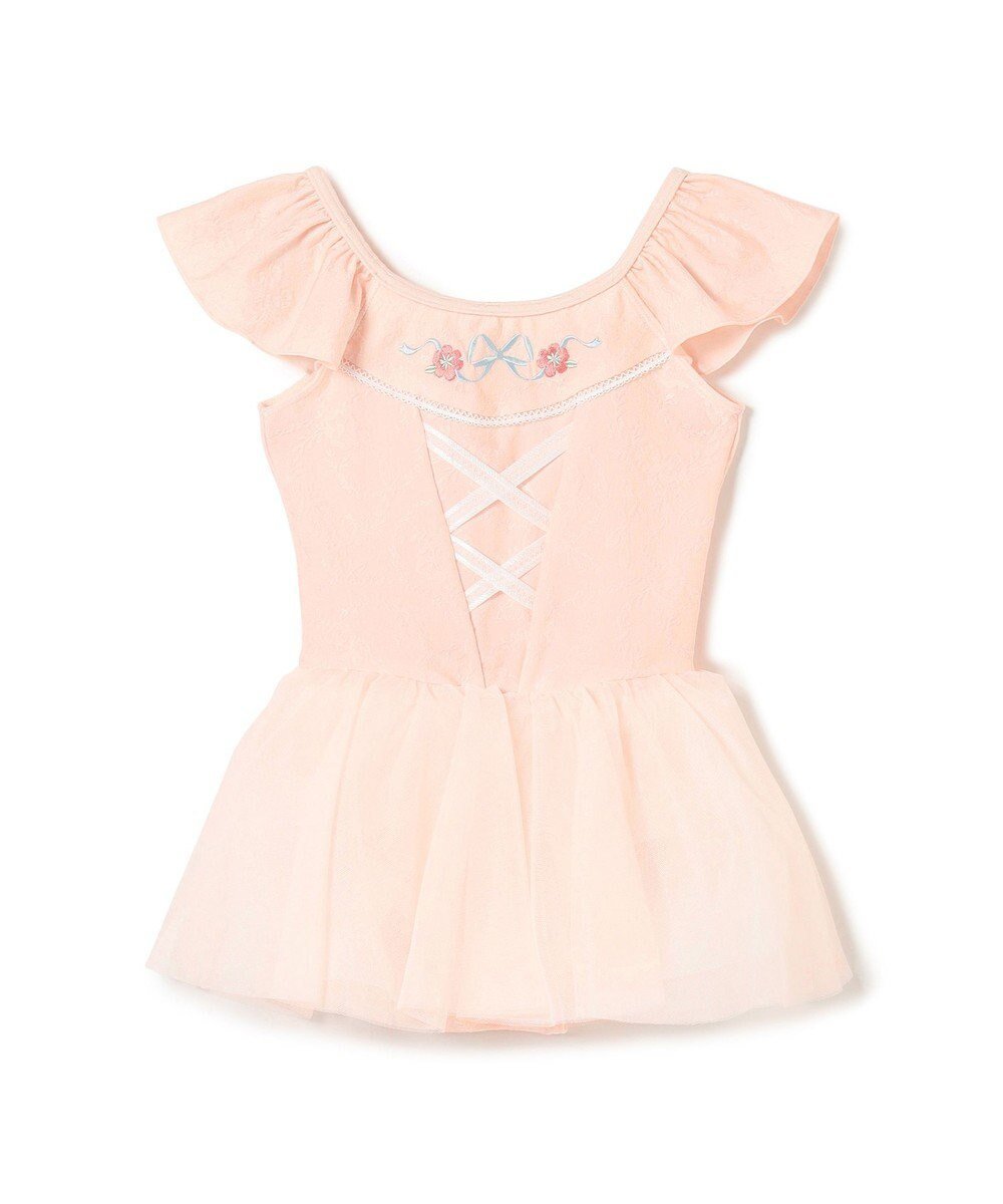 【チャコット/Chacott / KIDS】のスカート付レオタード インテリア・キッズ・メンズ・レディースファッション・服の通販 founy(ファニー) 　ファッション　Fashion　キッズファッション　Fashion for Kids　カラフル　Colorful Design　シューズ　Shoes, Footwear　ジャカード／ジャガード　Jacquard, Woven Pattern　フリル　Frill, Ruffle　エレガント 上品　Elegant　ヨーロピアンピンク|ID: prp329100004864207 ipo3291000000036199296