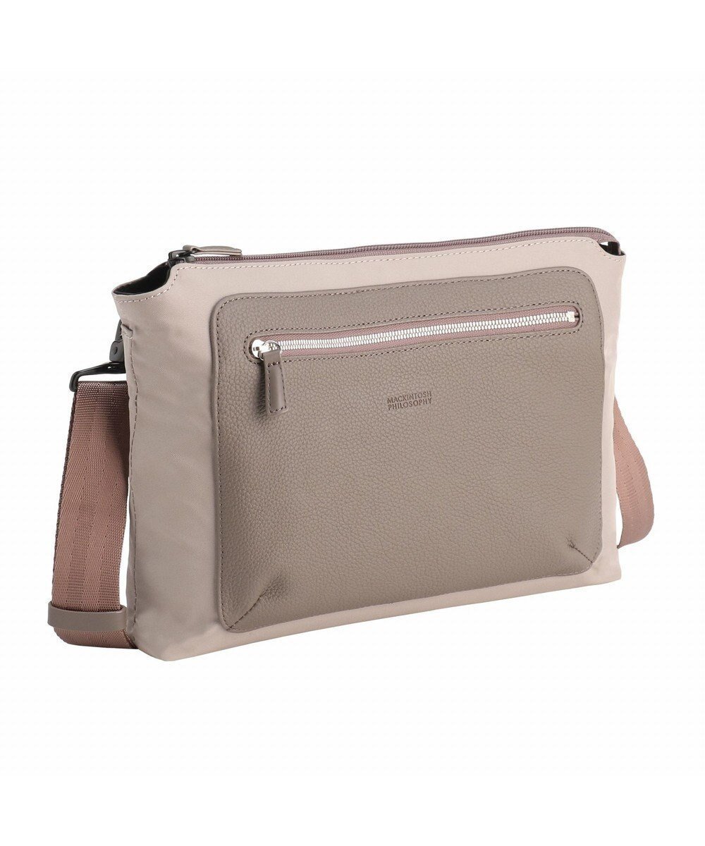 【エース バッグズ アンド ラゲッジ/ACE BAGS & LUGGAGE / MEN】のMACKINTOSH PHILOSOPHY 5M17 ショルダーバッグ 17731 マッキントッシュフィロソフィー インテリア・キッズ・メンズ・レディースファッション・服の通販 founy(ファニー) 　ファッション　Fashion　メンズファッション　Fashion for Men　バッグ　Bags　クッション　Cushion, Throw Pillow　コンパクト　Compact, Small Size　ショルダー　Shoulder, Shoulder Strap　シンプル　Simple, Minimal　スマホ　Smartphone, Mobile Device　財布　Wallet, Purse　フロント　Front, Front Design　ポケット　Pocket, Pocket Detail　メッシュ　Mesh, Net Fabric　メンズ　Men's, Menswear　リュック　Backpack, Rucksack　再入荷　Restock / Back in Stock　スーツケース キャリーケース　Suitcase / Carry Case　トープ|ID: prp329100004864240 ipo3291000000036199744