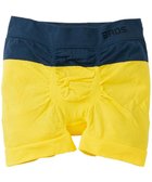 【ワコール/Wacoal / MEN】のボクサーパンツ【PANTS HOLIC X】ワンサイズ(S-LL) フロント快適Xマチ 立体成型 適度なフィット感 前閉じ 下着 GT3480 /ブロス バイ ワコールメン イエロー|ID: prp329100004864246 ipo3291000000036199810