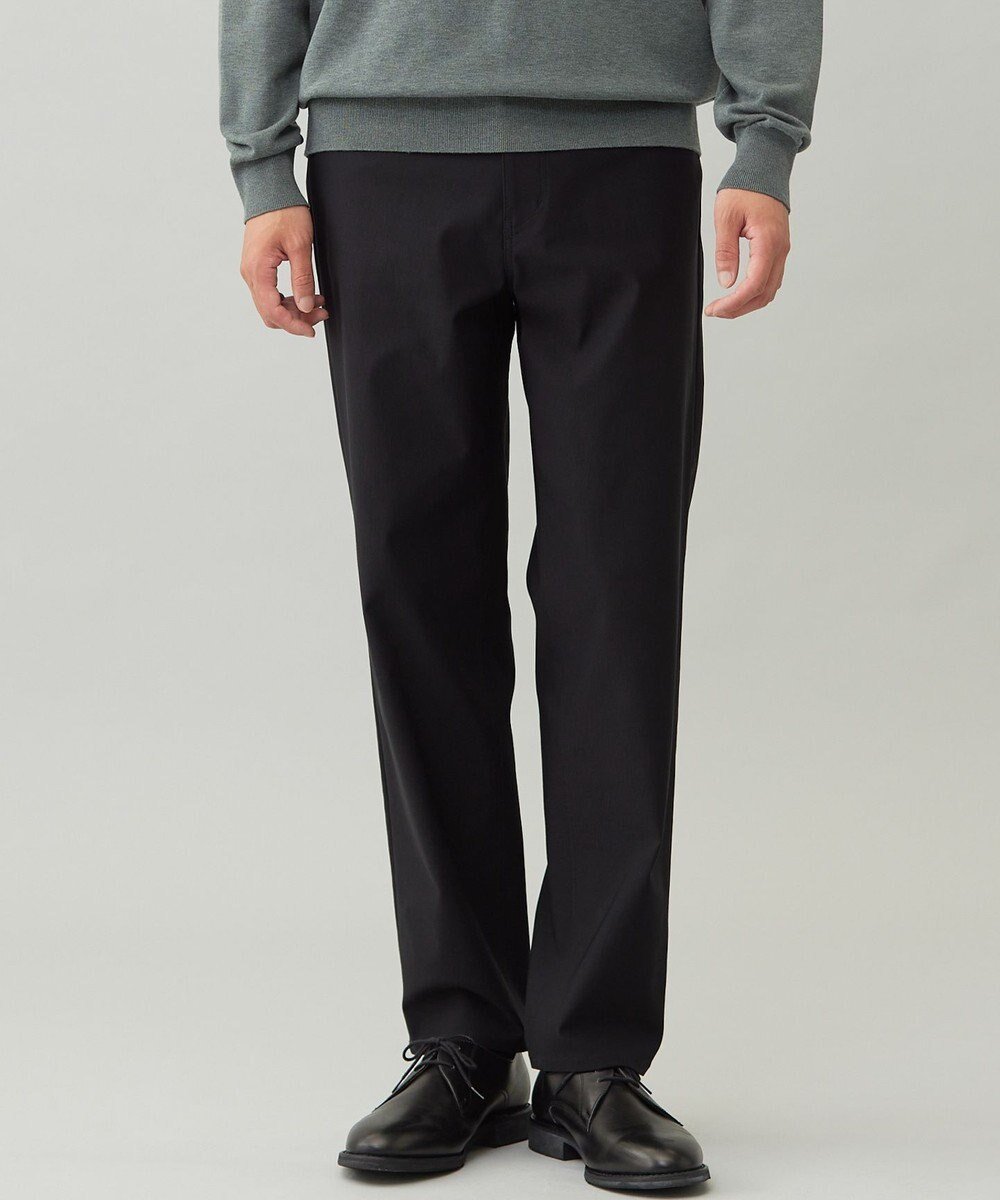 【アンフィーロ/UNFILO / MEN】のCOTTON TOUCH 機能美パンツ ストレート インテリア・キッズ・メンズ・レディースファッション・服の通販 founy(ファニー) 　ファッション　Fashion　メンズファッション　Fashion for Men　ボトムス　Bottoms　吸水　Absorbent, Quick-Dry　ジャケット　Jacket, Outerwear　ストレッチ　Stretch, Stretchy Fabric　ストレート　Straight, Straight Cut　スマート　Smart, Elegant　スラックス　Slacks, Dress Pants　デニム　Denim, Jeans Material　ポケット　Pocket, Pocket Detail　A/W・秋冬　Autumn/Winter　S/S・春夏　SS, Spring/Summer, Warm Season　おすすめ　Recommended / Our Picks　夏　Summer　エレガント 上品　Elegant　ビジネス 仕事 通勤　Business / Work / Commuting　ブラック|ID: prp329100004864252 ipo3291000000036199898