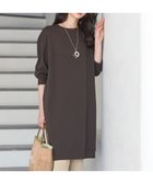 【23区/NIJYUSANKU】の【SLOW/一部店舗限定】ハイゲージテリー デザイン ワンピース 人気、トレンドファッション・服の通販 founy(ファニー) ファッション Fashion レディースファッション Fashion for Women ワンピース Dresses 春 Spring コンパクト Compact, Small Size トレンド Trend, Trending Now バランス Balance, Style Balance パーカー Hoodie, Parka フレア Flare, Flared ヨーク Yoke, Yoke Design リラックス Relax, Relaxed Fit ループ Loop, Loop Knit レギンス Leggings, Stretch Pants S/S・春夏 SS, Spring/Summer, Warm Season 夏 Summer 2026年 2026 thumbnail ダークブラウン系|ID: prp329100004864256 ipo3291000000036199967