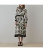 【グレース コンチネンタル/GRACE CONTINENTAL】のオーナメントフラワープリントワンピース 人気、トレンドファッション・服の通販 founy(ファニー) ファッション Fashion レディースファッション Fashion for Women ワンピース Dresses クラシカル Classical, Vintage-Inspired シフォン Chiffon, Lightweight Fabric バランス Balance, Style Balance フィット Fit, Slim Fit フラワー Flower, Floral フリル Frill, Ruffle フレア Flare, Flared プリント Print, Printed Pattern ベルベット Velvet, Velvety メタル Metal, Metal Parts リボン Ribbon, Bow A/W・秋冬 Autumn/Winter thumbnail キナリ|ID: prp329100004864259 ipo3291000000036200026