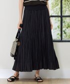 【自由区/JIYU-KU】の【接触冷感・洗える】ハンドワッシャープリーツ スカート 人気、トレンドファッション・服の通販 founy(ファニー) ファッション Fashion レディースファッション Fashion for Women スカート Skirts プリーツスカート / 上品フェミニンスタイル Pleated Skirts ティアード Tiered, Tiered Style フェミニン Feminine, Girly ブライト Bright, Shiny プリーツ Pleats, Pleated 夏 Summer 旅行 Travel 春 Spring S/S・春夏 SS, Spring/Summer, Warm Season 洗える Machine Washable thumbnail ブラック|ID: prp329100004864261 ipo3291000000036200116