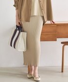 【23区/NIJYUSANKU】の【SLOW/一部店舗限定】ホールガーメント リブニット スカート 人気、トレンドファッション・服の通販 founy(ファニー) ファッション Fashion レディースファッション Fashion for Women スカート Skirts 春 Spring カーディガン Cardigan, Knitwear ストレッチ Stretch, Stretchy Fabric スマート Smart, Elegant セットアップ Set-Up, Coordinated Outfit フラット Flat, Flat Shoes ホールガーメント WholeGarment, Seamless Knit リブニット Rib Knit, Ribbed Knit リラックス Relax, Relaxed Fit S/S・春夏 SS, Spring/Summer, Warm Season おすすめ Recommended / Our Picks お家時間・ステイホーム Stay Home / At Home 夏 Summer エレガント 上品 Elegant 2026年 2026 thumbnail ベージュ系|ID: prp329100004864263 ipo3291000000036200167
