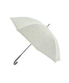 【ムーンバット/MOONBAT】の晴雨兼用日傘 長傘 ドット×スカラー/遮光 遮熱 UV 人気、トレンドファッション・服の通販 founy(ファニー) ファッション Fashion レディースファッション Fashion for Women レイングッズ・傘・晴雨兼用傘 Umbrellas & Rain Gear ドット Polka Dot, Dot Pattern ビジネス 仕事 通勤 Business / Work / Commuting 傘 Umbrella, Parasol 日傘 Parasol, UV Umbrella thumbnail オフホワイト|ID: prp329100004864264 ipo3291000000036200180