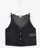 【自由区/JIYU-KU】のクロッシェライクニット ジレ 人気、トレンドファッション・服の通販 founy(ファニー) ファッション Fashion レディースファッション Fashion for Women アウター Coat / Outerwear Collection トップス・カットソー Cut & Sew Tops ニット Knit Tops & Sweaters ベスト&ジレ / 重ね着スタイル Vests & Gilets おすすめ Recommended / Our Picks かぎ針 Crochet イタリア Italy キャミソール Camisole, Spaghetti Strap Top シンプル Simple, Minimal タンク Tank Top, Sleeveless Top ベスト Vest, Waistcoat 夏 Summer 春 Spring S/S・春夏 SS, Spring/Summer, Warm Season thumbnail ブラック|ID: prp329100004864271 ipo3291000000036200254