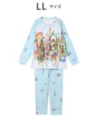 【ツモリチサト スリープ/tsumori chisato SLEEP】のツモリチサト パジャマ 綿100%(本体) スムース素材 長袖 長ズボン レディース UDX590 /ワコール 人気、トレンドファッション・服の通販 founy(ファニー) ファッション Fashion レディースファッション Fashion for Women トップス・カットソー Cut & Sew Tops スリーブ Sleeve, Long Sleeve / Short Sleeve パジャマ Pajamas, Sleepwear ボトム Bottoms, Lower Wear 長袖 Long Sleeve, Full Sleeve thumbnail サックス|ID: prp329100004864273 ipo3291000000036200285