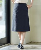 【ジェイ プレス/J.PRESS】の【洗える・撥水・防汚】コットンFITTYシャーク スカート ネイビー系|ID: prp329100004864275 ipo3291000000036200349