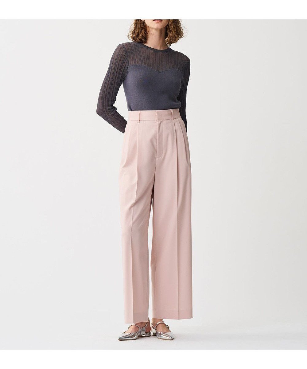 【アンクレイヴ/uncrave】のツイミーツイル ワイドパンツ インテリア・キッズ・メンズ・レディースファッション・服の通販 founy(ファニー) 　ファッション　Fashion　レディースファッション　Fashion for Women　パンツ　Pants & Trousers　フィット　Fit, Slim Fit　メランジ　Melange, Mixed Yarn　ワイド　Wide, Wide Fit　夏　Summer　春　Spring　S/S・春夏　SS, Spring/Summer, Warm Season　ピンク|ID: prp329100004864277 ipo3291000000036200440