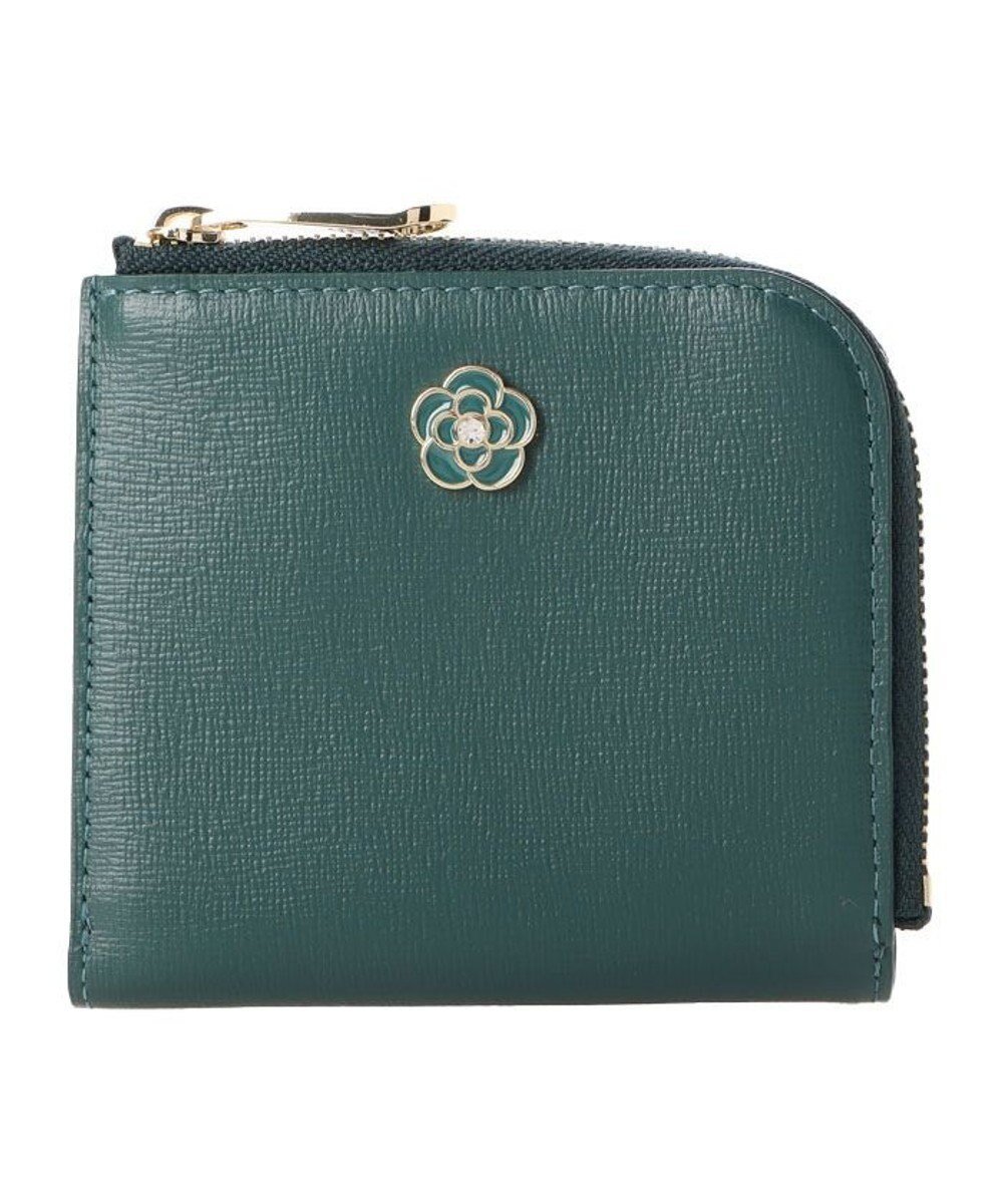 【クレイサス/CLATHAS】のレミー L字二つ折り財布 インテリア・キッズ・メンズ・レディースファッション・服の通販 founy(ファニー) 　ファッション　Fashion　レディースファッション　Fashion for Women　ミニ財布・二つ折り財布　Wallets & Card Cases　シンプル　Simple, Minimal　財布　Wallet, Purse　グリーン|ID: prp329100004864285 ipo3291000000036200533