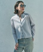 【アンフィーロ 自由区/UNFILO】のシアーフォルムニット キーネックカーディガン グレー|ID: prp329100004864289 ipo3291000000036200588