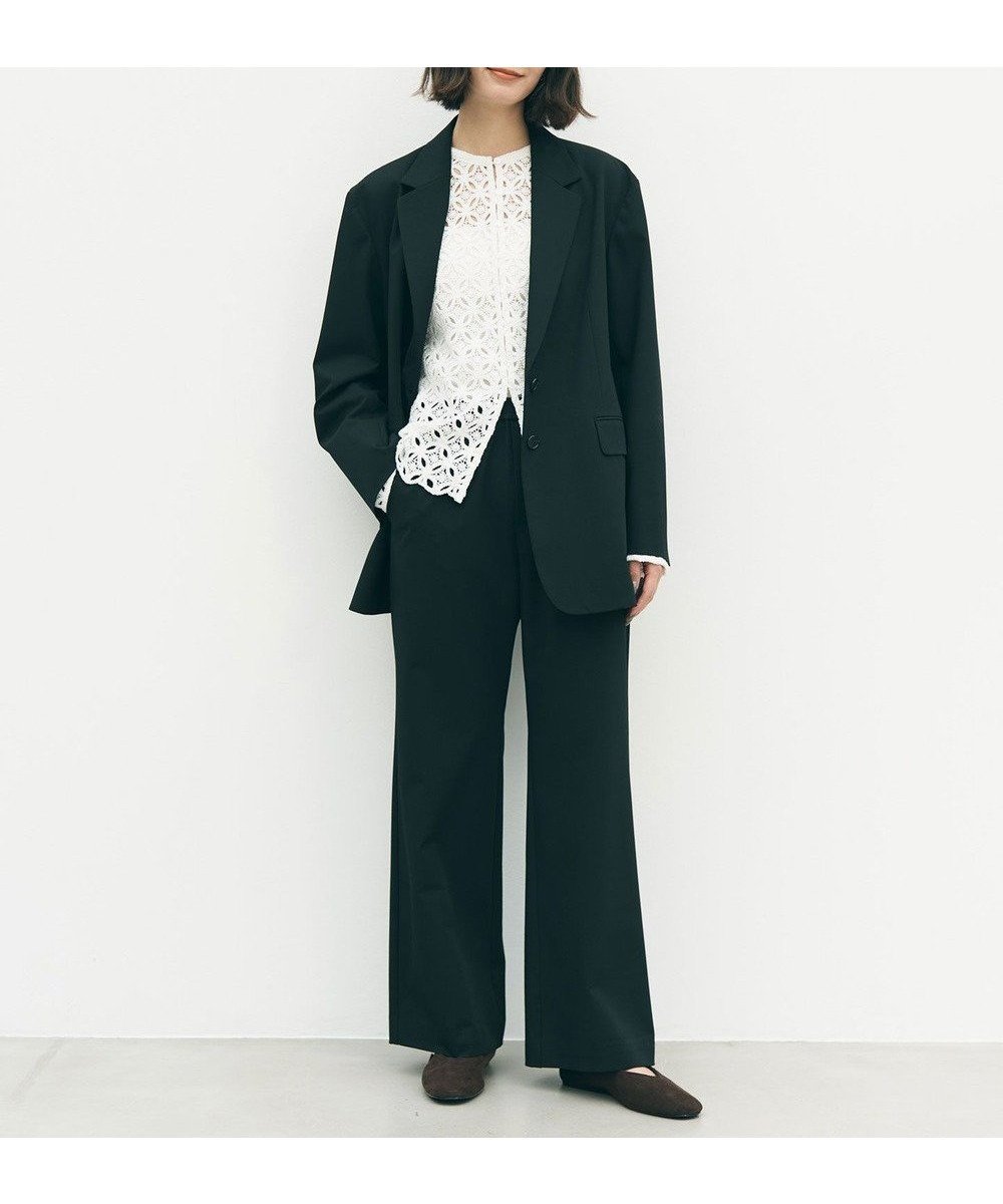 【アンフィーロ 自由区/UNFILO】の【セットアップ着用可/ウエストゴム】マイビューティ セミフレアパンツ 人気、トレンドファッション・服の通販 founy(ファニー) 　ファッション　Fashion　レディースファッション　Fashion for Women　セットアップ　Matching Sets　レディースパンツ・ボトムス　Pants & Trousers / Bottoms　春　Spring　ストレッチ　Stretch, Stretchy Fabric　セットアップ　Set-Up, Coordinated Outfit　ツイル　Twist, Twisted Detail　バランス　Balance, Style Balance　フレア　Flare, Flared　S/S・春夏　SS, Spring/Summer, Warm Season　夏　Summer　エレガント 上品　Elegant　ビジネス 仕事 通勤　Business / Work / Commuting　 other-1|ID: prp329100004864290 ipo3291000000036200611