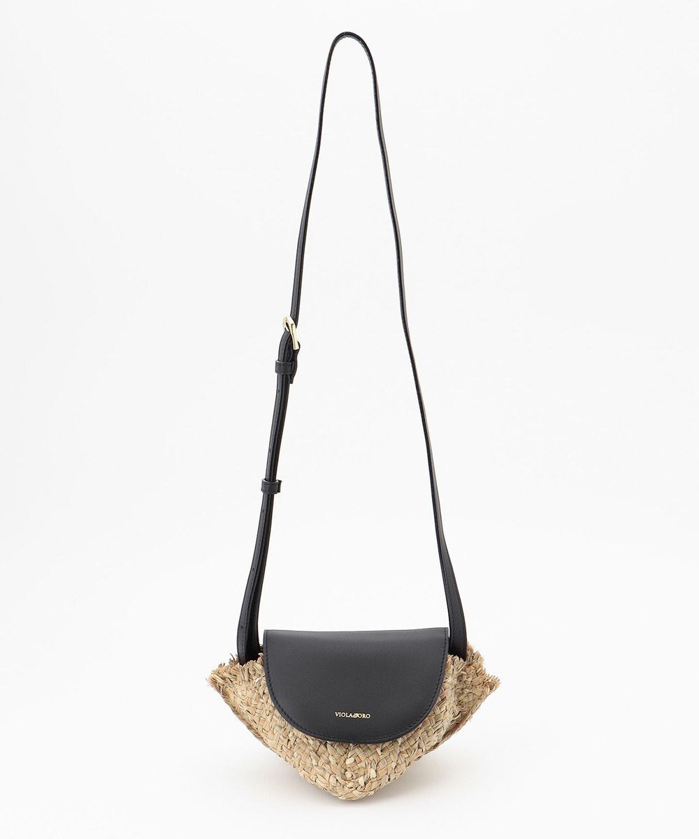 【ワード クロッセット セレクト/ONWARD CROSSET SELECT】の【VIOLAd ORO】MIRO ラフィアポシェット 人気、トレンドファッション・服の通販 founy(ファニー) 　ファッション　Fashion　レディースファッション　Fashion for Women　イタリア　Italy　春　Spring　コンビ　Combo, Combination Style　スマート　Smart, Elegant　ラフィア　Raffia, Natural Straw　S/S・春夏　SS, Spring/Summer, Warm Season　おすすめ　Recommended / Our Picks　夏　Summer　エレガント 上品　Elegant　 other-1|ID: prp329100004864291 ipo3291000000036200652